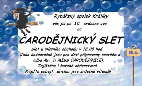 Čarodějnický slet v Králíkách